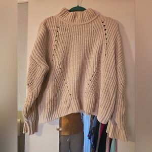 Talulah Boutique Ribbed Collared Sweater NWOT Med